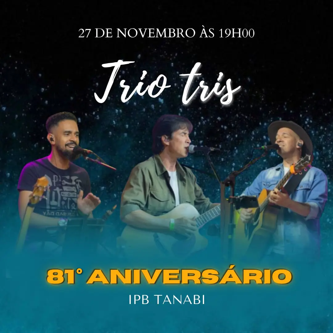 Trio Tris - Aniversário da igreja - 27de novembro 2022